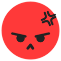 Angry emoji
