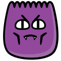 Evil emoji